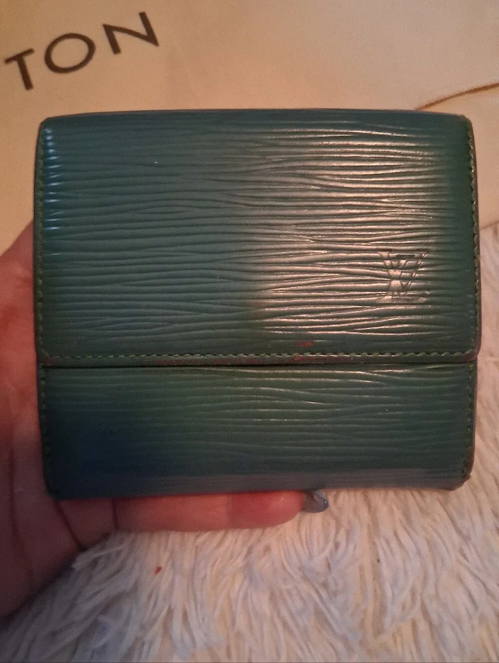 Vintage Louis Vuitton Vernis Bedford Pappilon Bag And LV Wallet